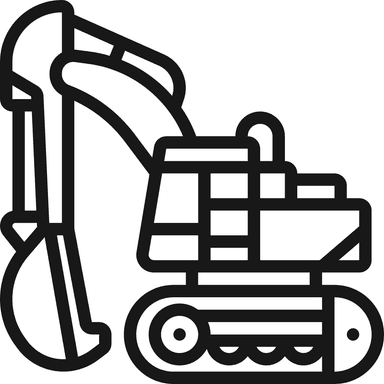 ikona Efektywność poparta nowoczesnym sprzętem